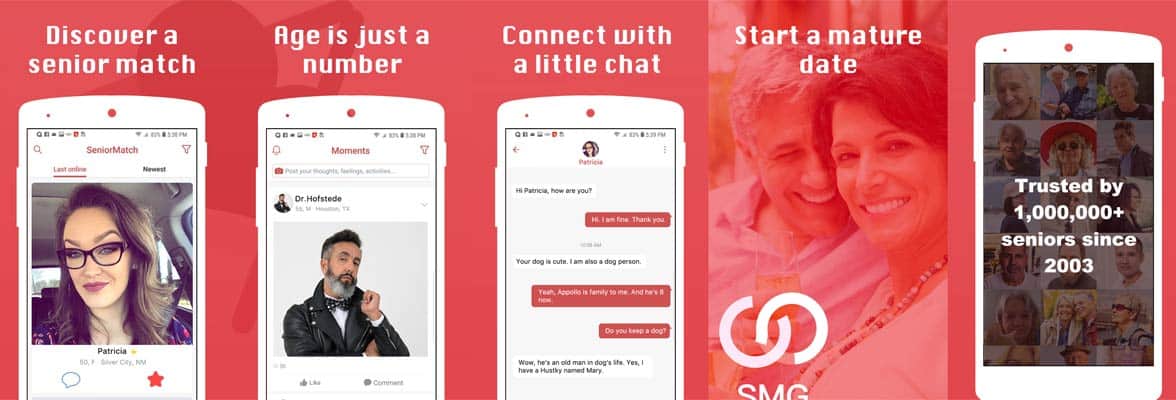 The Seniormatch Dating Site And App Stimulate Over 1 6 Million
